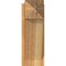 Ekena Millwork Traditional Rough Sawn Arts and Crafts Outlooker, Western Red Cedar, 8"W x 18"D x 22"H OUT08X18X22TRA03RWR - alternate 4
